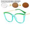 Anti-blue Light Glasses Women Stylish Photo Shoot Trendy Eye Glasses Frame