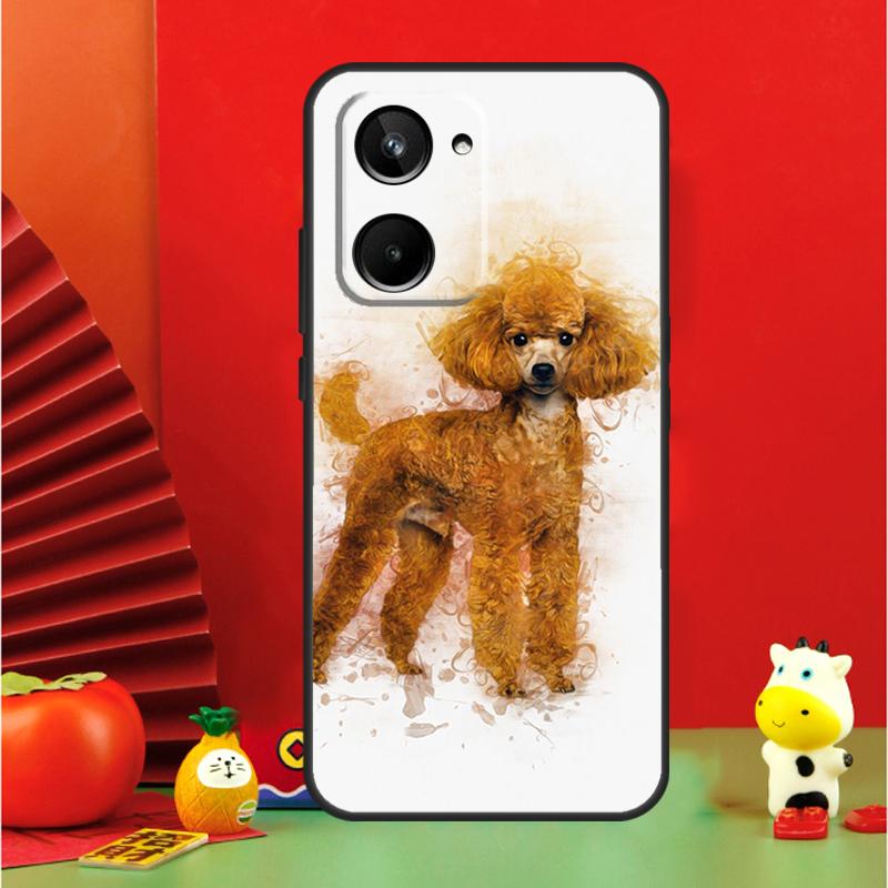 Cure Cartoon Poodle For Realme 15 Pro GT7 GT6 10 11 12 13 14 Pro Plus C67 C63 C61 C55 C51 C53 C35 C75 C65 Case