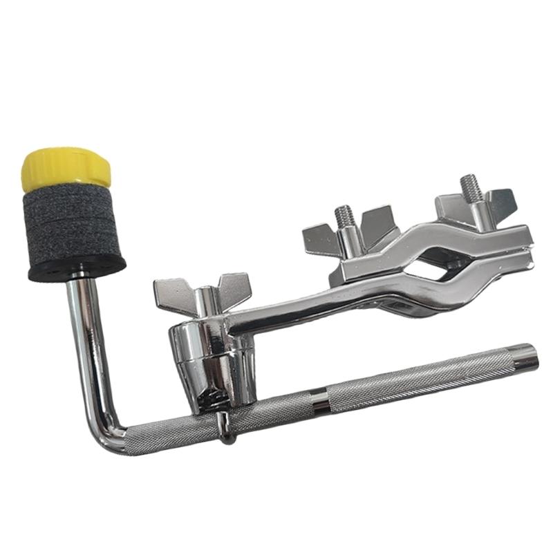 Drum Extension Clamp Drum Support Drum Holder Stand Drum Clamp Extension Clip Cymbal Drum Arm Stand Holder with Felt Pad