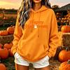 Women's Color Loose Fit Hoodie Sweatshirt Casual Top for Halloween
