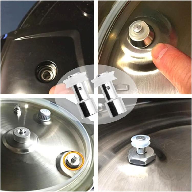 Durables Clear Silicone Gasket Floats and Sealing Set for Pressure Cooker