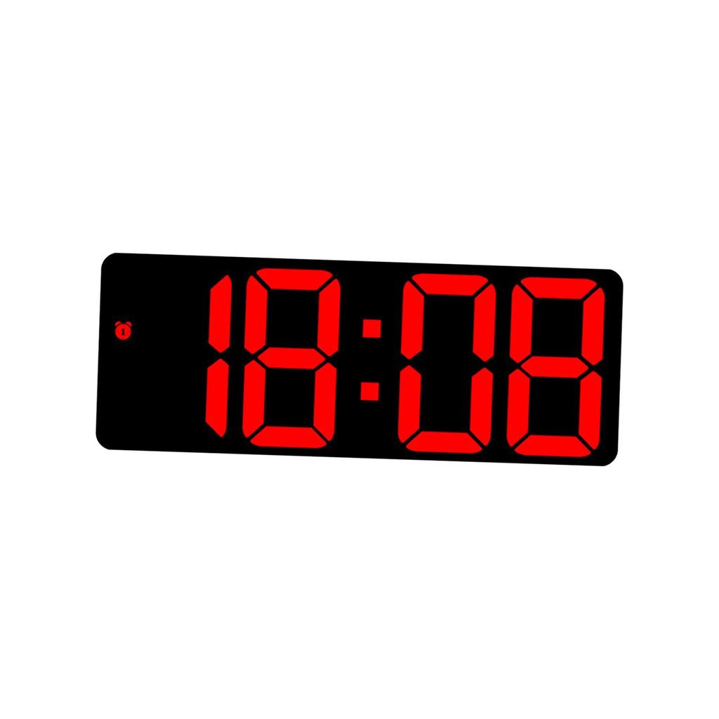 LED Desktop Alarm Clock 12H 24H Digital Wall Clock for Hall Festival Beside