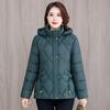 Padded jacket new foreign style 2025 winter jacket women's plus down padded jacket fattened autumn and winter plus size