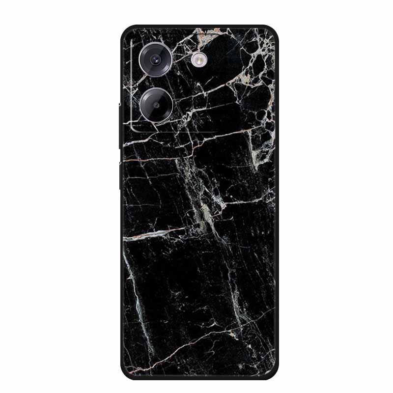 For Poco M7 Pro 5G Case M 7 Pro Coque Black Silicone Soft Back Cover Case For Xiaomi Poco M7 Pro Phone Cases Cover M7Pro 6.67"