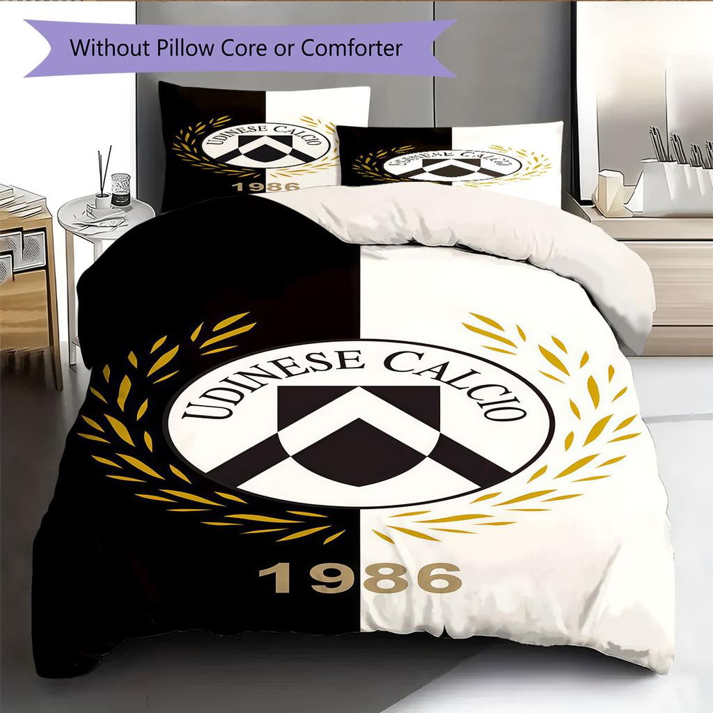 UDC Bedding Quilt Set Quilt Cover Pillowcase Home Decoration Birthday Gift (1 * duvet cover + 2 * pillowcase, without core)