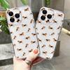 Cute Beagle Dog Phone Case For iPhone 17 Air 16E 16 15 14 11 Pro Max Plus 13 12 Mini 8 7 X XR Shockproof Cover