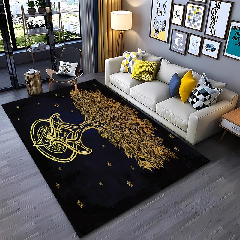 3D Artwork Trees Printing Large Area Carpets for Home Living Room  Kids Bedroom Sofa Doormat Kitchen Floor Rugs Anti-slip  Decor