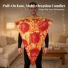 Pizza Costume Vibrant Slice Full-Body for Cosplay, Stage Wear, Men