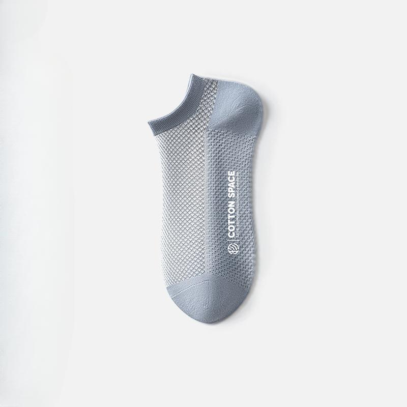 Men's Summer Thin Mesh Deodorant Sweat-absorbing Breathable Socks