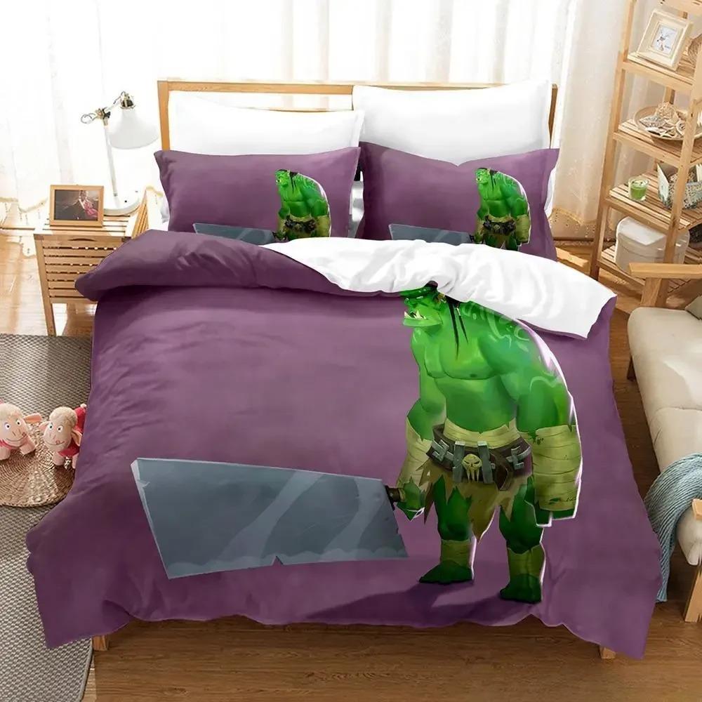 3D Printed Game Dungeon Defenders Bedding Sets Exquisite Bed Supplies Set Duvet Cover Bed Comforter Set Luxury Birthday Gift