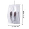 PEVA Portable Shoe Storage Bag Zipper Shoes Closet Organizer Travel Waterproof Pocket Large Capacity Sundries Bag Shoe Pouch