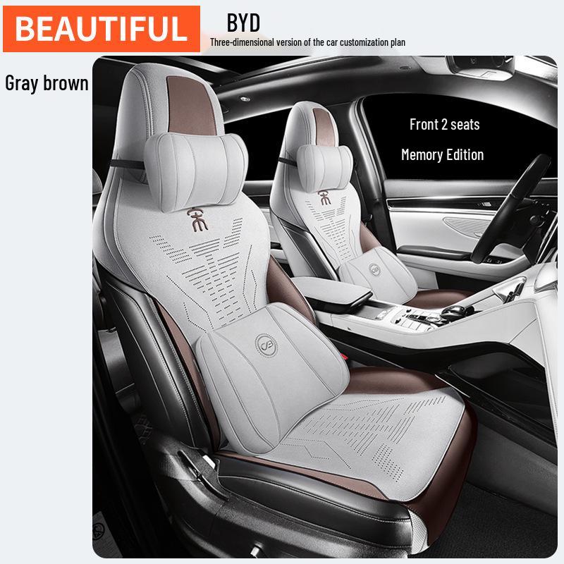 ZFL Sports Leather Seat Cushion Cover for BYD Song PLUS - All-Season Comfort
