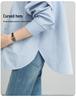 Yi Fei 2026 Spring Women's Striped Cotton Long-Sleeve Shirt: Casual, Versatile, and Slimming