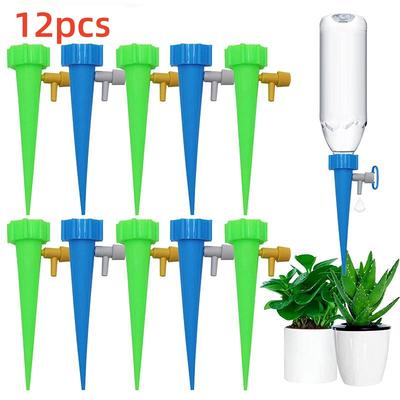 12/1 Stück Selbstbewässerungsset Automatischer Bewässerer Tropfbewässerung Zimmerpflanze Automatisches Bewässerungsgerät Haus Blumen Garten Werkzeug