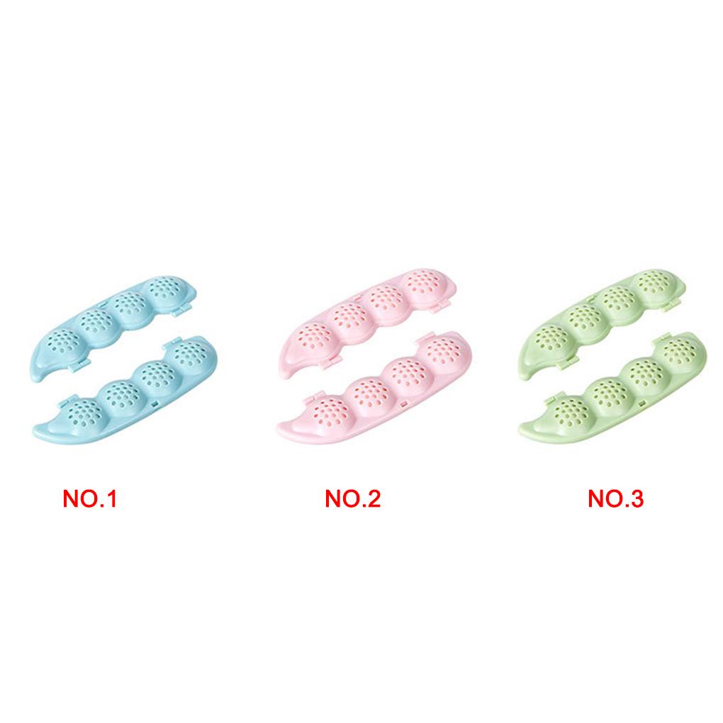 2 Pieces Pea Ball Wardrobe Anti-odor Anti-insect Travel Household Kitchen Indoor Hollow Detachable