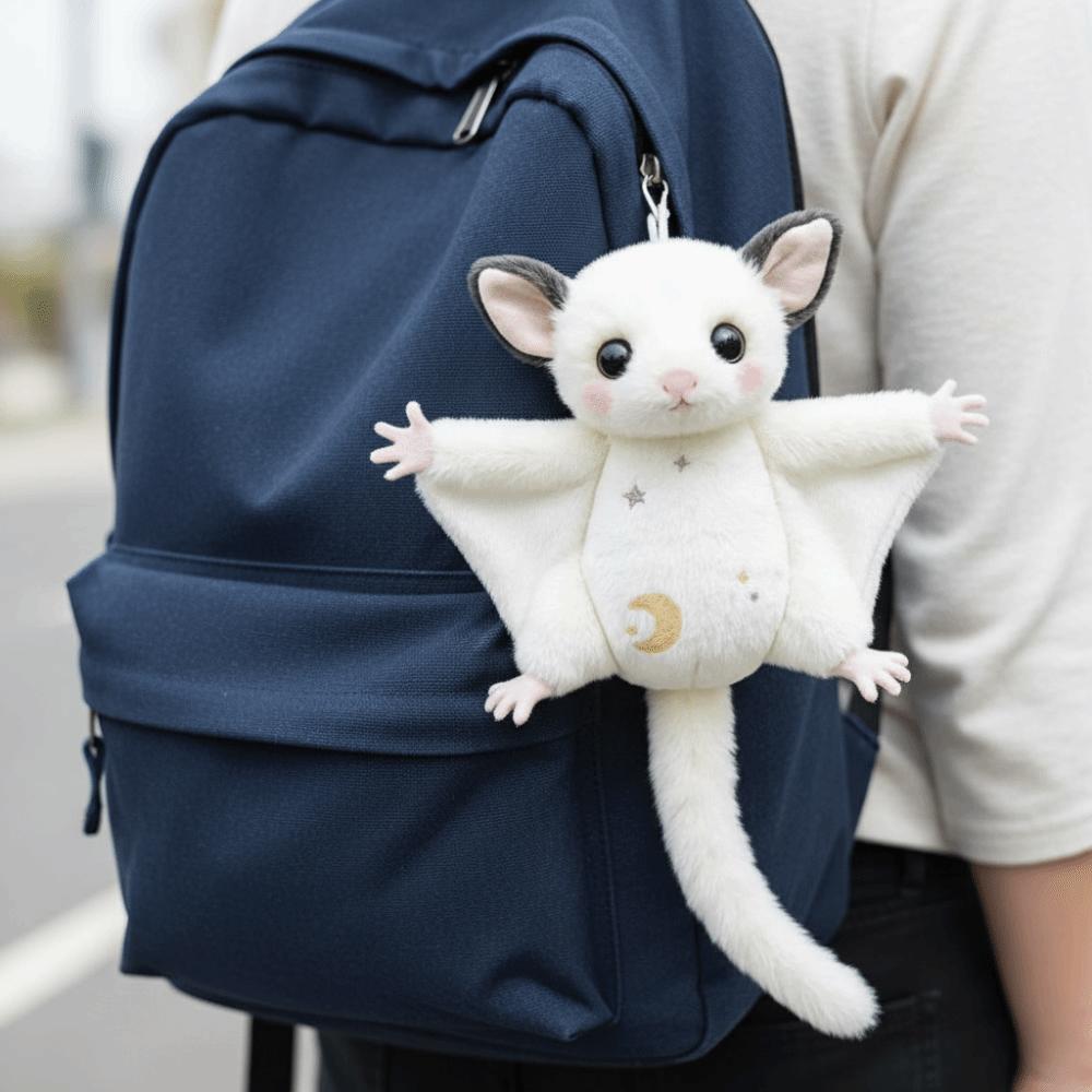 Soft Honeybag Flying Spur Doll Stuffed Bat Mouse Plush Keychain Little Flying Mouse Pendant  Girl