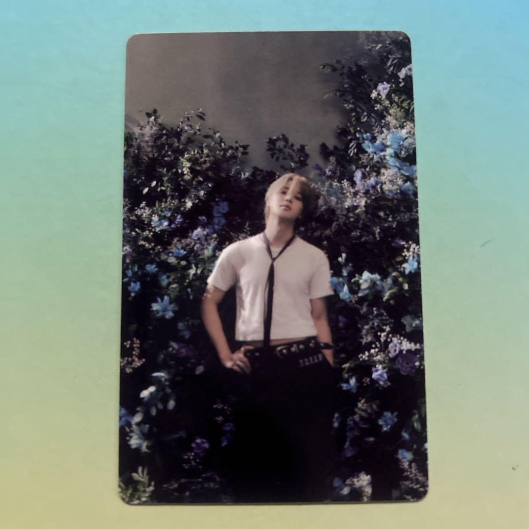 

[USED] BTS Jimin trading card solo album MUSE purchase bonus card JIMIN