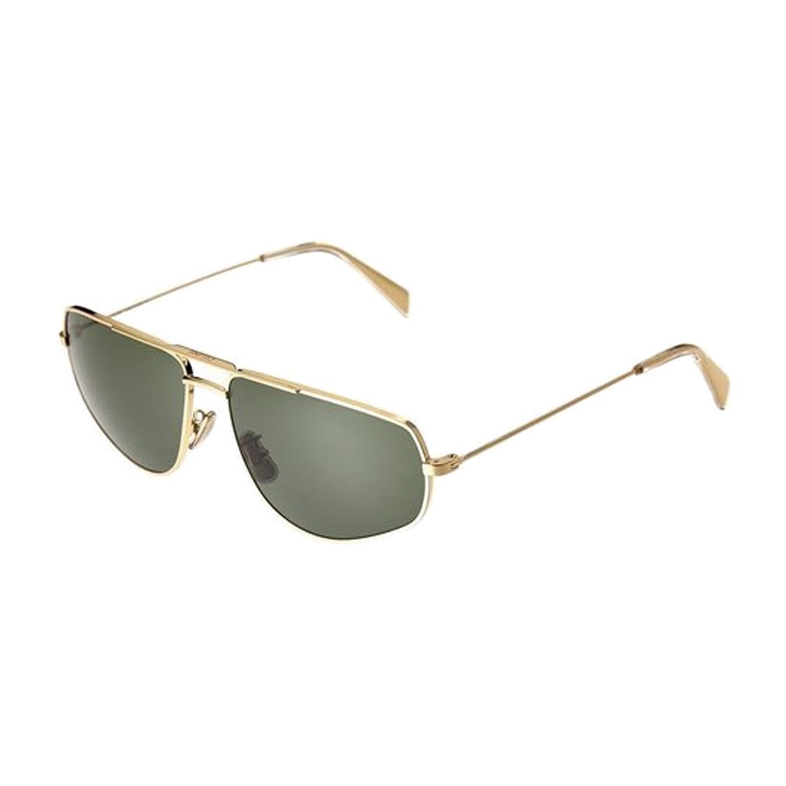 

Celine Thin Frame Decorative Metal Aviator Sunglasses Unisex sunglasses Gold CL40083U30N Basic Packaging-Eyeglass Case+Box,F,Gold
