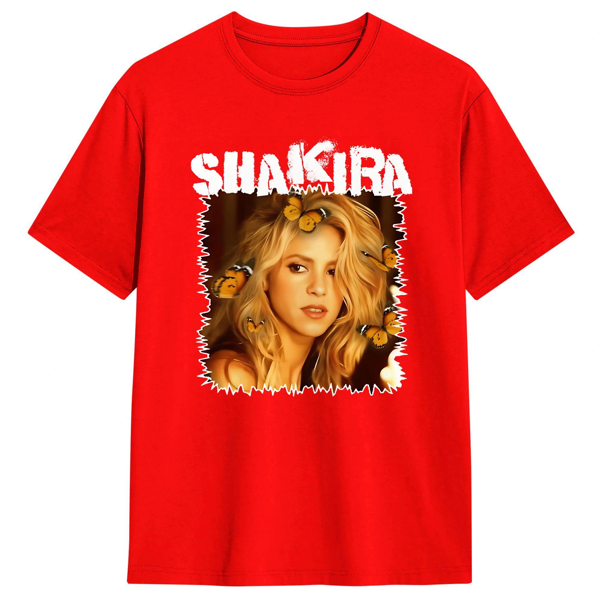 Unisexs Grunge Framed Shakilas TShirts Cotton Tees Summer Awesome Short Sleeve T Shirt ONeck Trendy Cool Casual Tshirt S