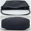PRADA Tessuto Nylon Handbag Tote Bag Semi One Shoulder Arm Black Triangle Logo Plate Women's White Tag