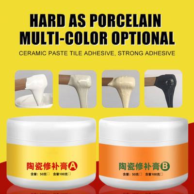Tile Repair Paste Kit Bathroom Tub Repair Fiberglass Porcelain Ceramic Fix Crack