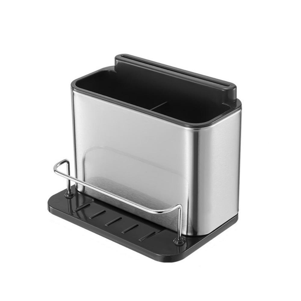 Large Capacity Cutlery Storage Box Stainless Steel Chopsticks Storage Basket  for Kitchen