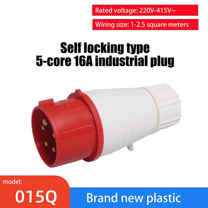 1 Piece 3Pin 4Pin 5Pin Industrial Plug And Socket Waterproof Connector 16A/32A Electrical Connection Wall Mount Socket