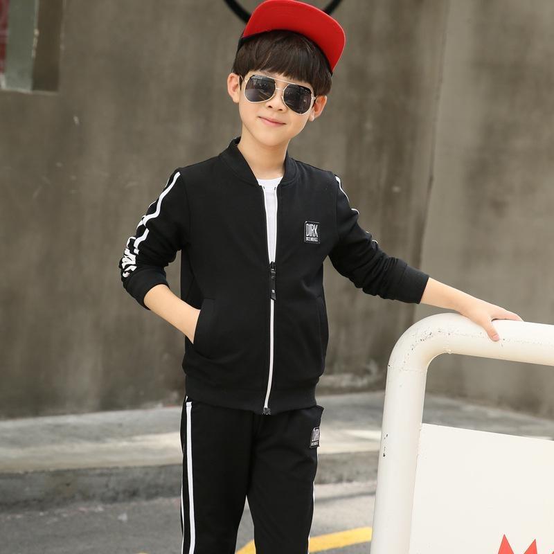 New Spring 4-12 Years Boys Clothing Sets Teenagers Baby Boys Sports Clothing School Kids Suit Sets Uniform Boys Jackets Pants