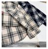Boys' Spring 2026 Plaid Long-Sleeve Shirt – New Fashion Trendy and Versatile Jacket