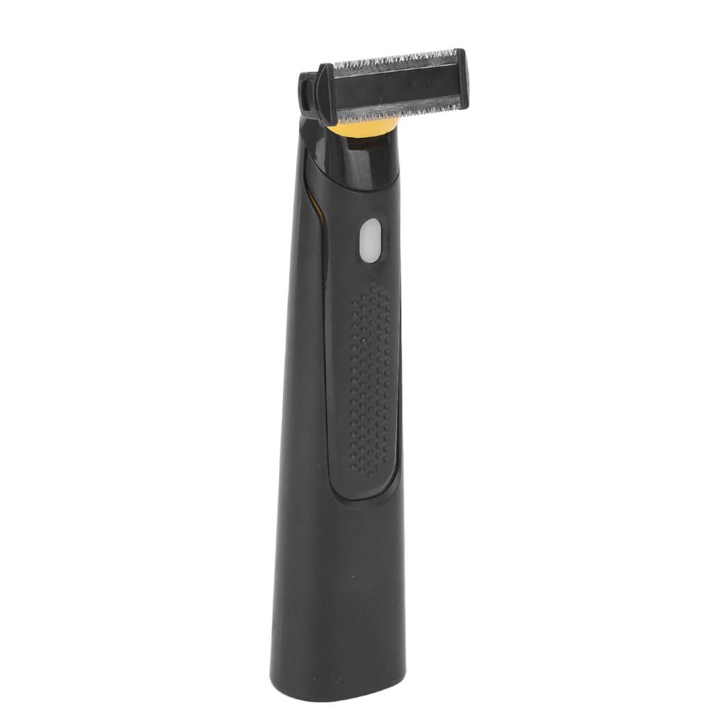 Unisex Electric Trimmer T Shaped Washable Cutter Head 3 Guide Combs Hair Removal Shaver