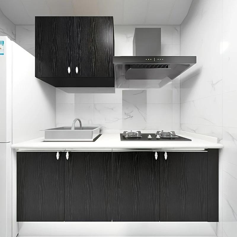 Self-Adhesive Wood Grain Wallpaper for Furniture and Doors