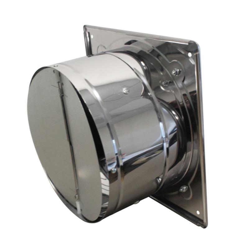 6/7/8inch Booster Extractor Exhaust fan Ventilation Pipe Fan for Bathroom Toilet Kitchen Wall Window Stainless Steel Fan