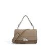 Leather Single-shoulder Crossbody Bag, A Versatile Small Square Bag for Early Spring Commuting, A Fashionable Chain Bag with A Niche Design