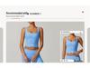 Prada Damen High-Waist Yoga Schlankmachende Weitbeinige Hosen & Spitze Fitness Set