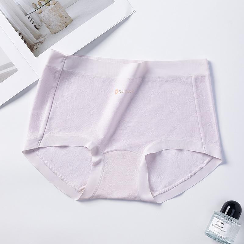 

Women s Spring and Autumn 10A Bacteriostatic Crotch Naked Waist Underwear XL фіолетовий