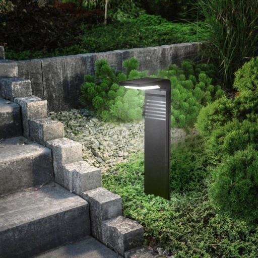 Lampa Ogrodowa Led Solarna Wbijana Słupek Ogrodowy Superled