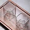 Mount Fuji Whiskey & Tea Glass - High Borosilicate, Square Design