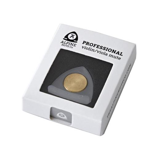 ALPINE Shielded Mute for Violin/Viola, Menuhin Style Professional (White)