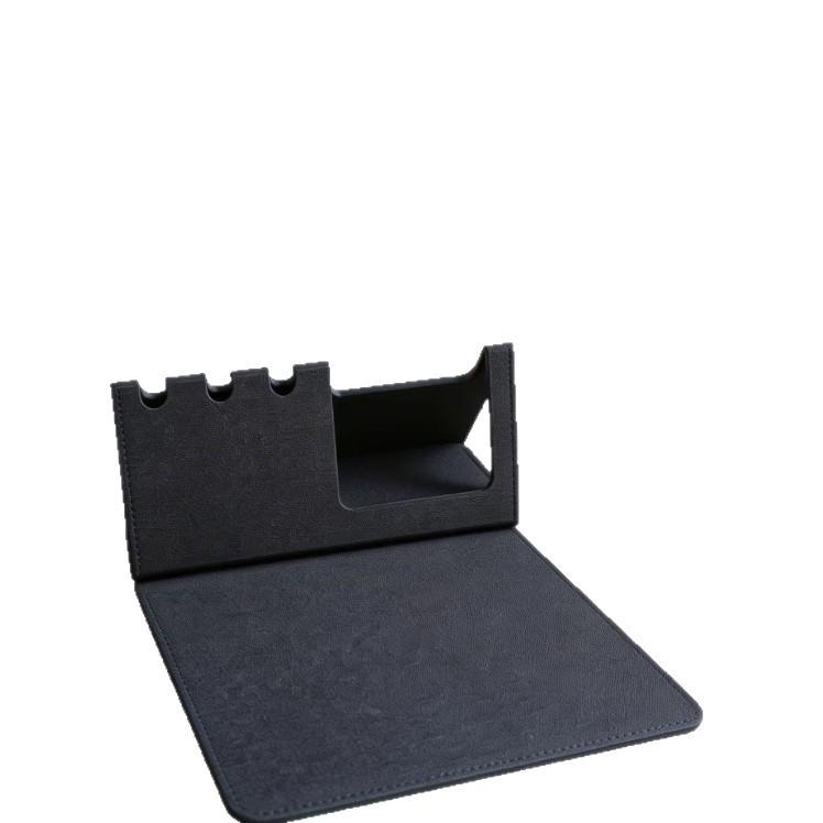 3-in-1 Mouse Pad: Desktop Pen Holder & Phone Stand