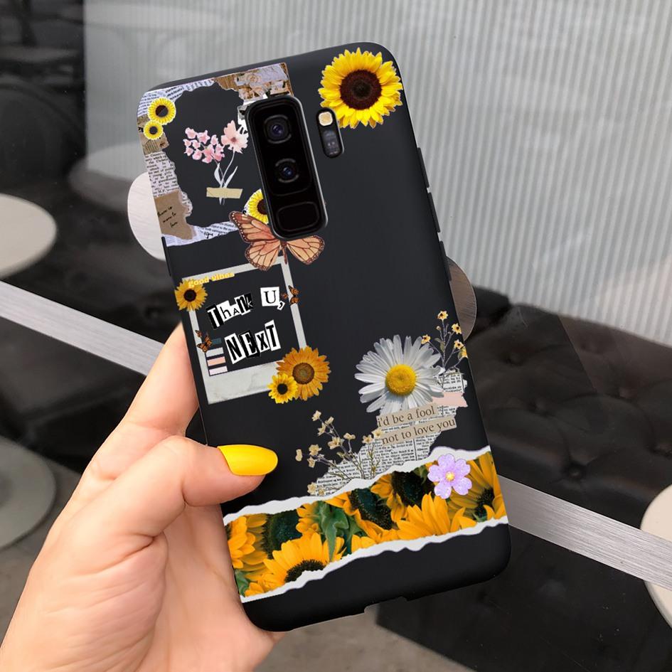 For Samsung Galaxy S9 Case G960F/DS Phone Cover Luxury Cartoon Soft Slim Funda For Samsung S9 Plus G965F S9+ Coque S9Plus Bumper