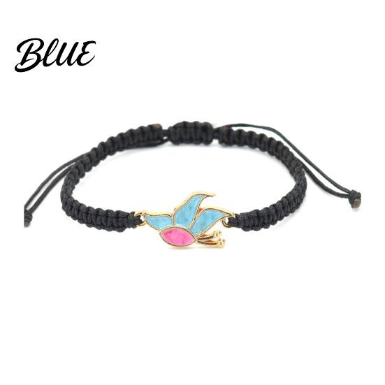 Adjustable Friendship Bracelet Bow Braided String Rope Handmade Elegant Wristband