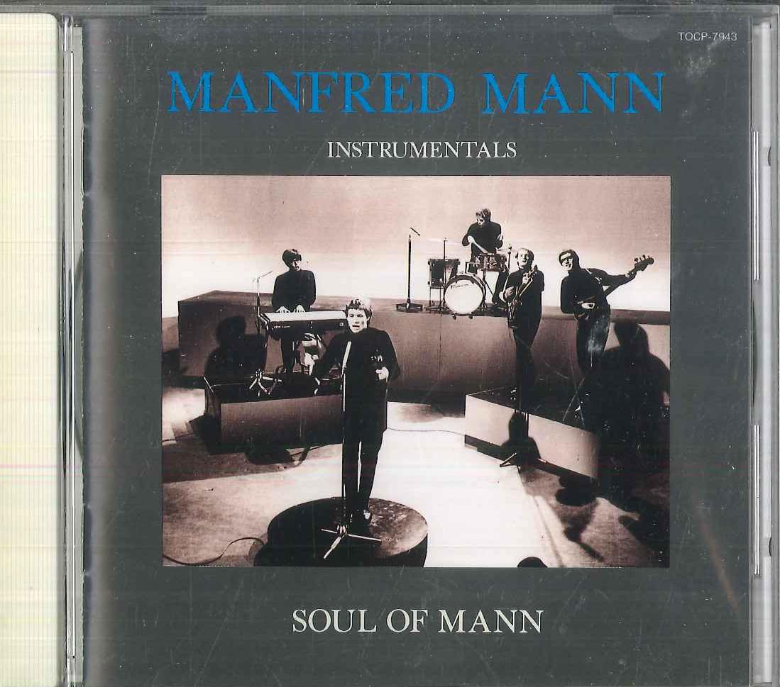 

CD MANFRED MANN - Soul Of Mann (Instrumentals) TOCP7943 GROOVIN MOVE 1993 Japan Rock Used