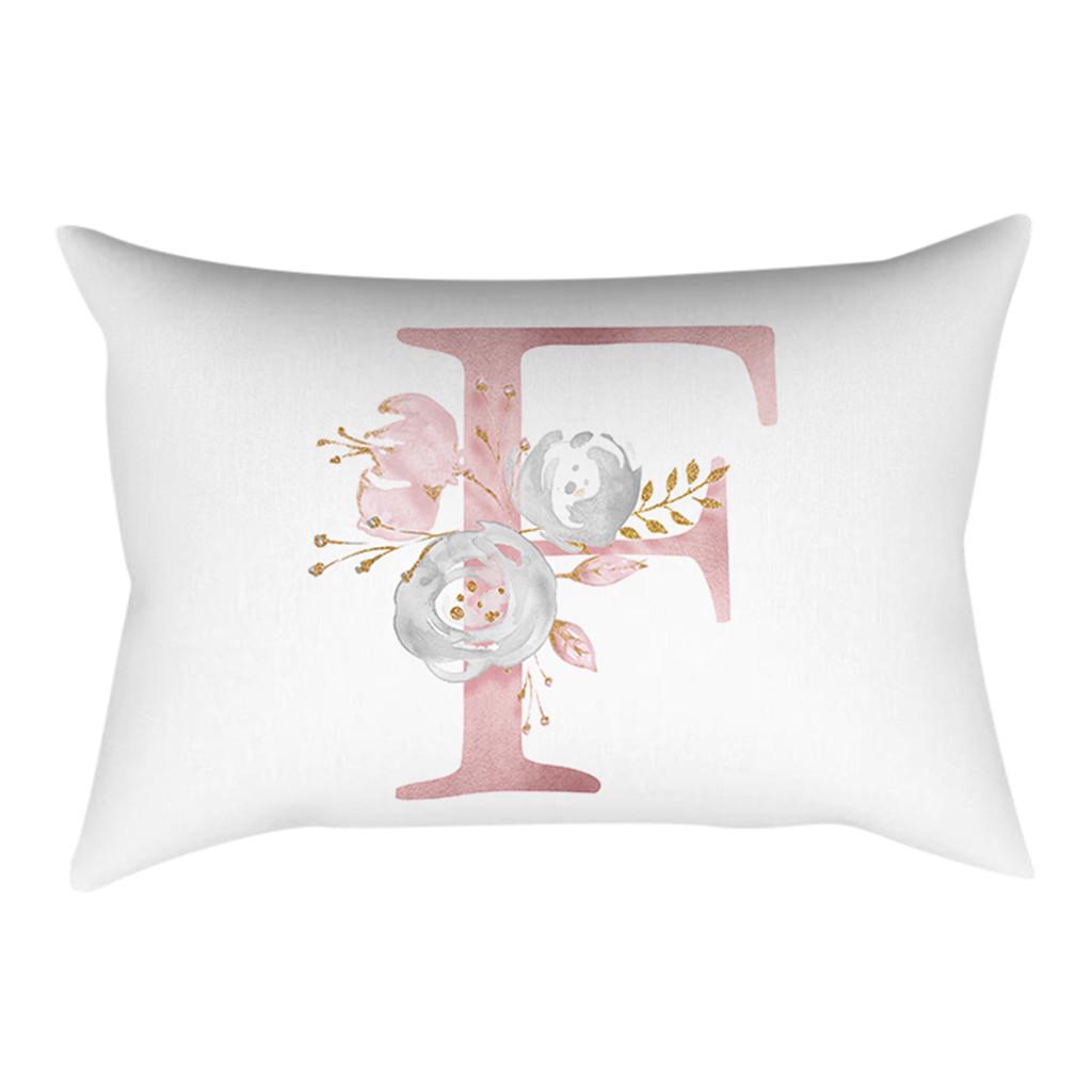 30x50 Cm Kinder Zimmer Dekoration Brief Kissen Englisch Alphabet Pillowcases