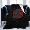 Viking Raven Norse Print Flannel Blanket Gifts Warm Plush Throw Blankets Soft Comfy Lightweight for Home Couch Bed Sofa Travel
