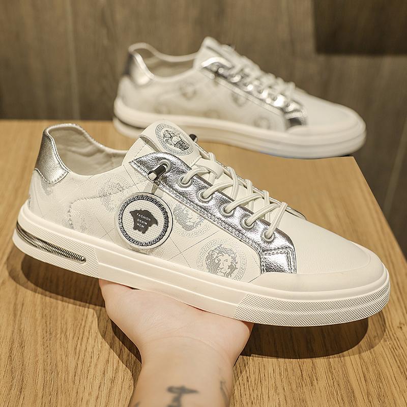 

Модная спортивная обувь Повседневная деловая обувь для мужчин Платье Tenis De Hombre Мокасины Мокасины Tenis Caballero Дизайнерские кроссовки 44 бежевый