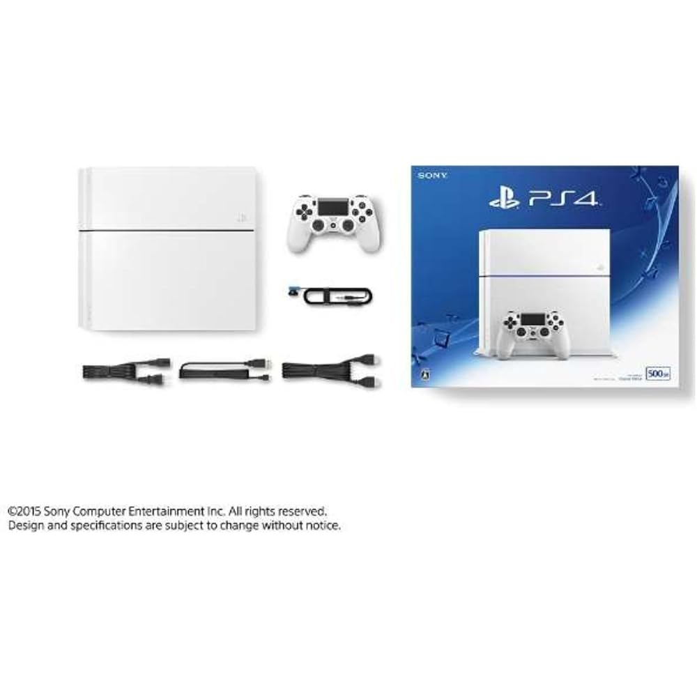 [Refurbished Product] SONY Sony PlayStation 4 Glacier White (CUH-1200AB02) PS4 PlayStation 4 Play...