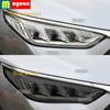 For BYD SONG PLUS DM-i EV  Car Headlight Protective Car Film Headlamp Transparent Black TPU Exterior Sticker Car Accessories