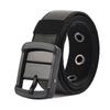Reversible Dual-Color Nylon Belt With Rotating Pin Buckle Unisex Casual Waistband Jeans Pants
