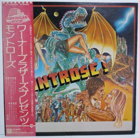 LP Record MONTROSE - Warner Bros. Presents Montrose! P10069W WARNER BROS 1975 Japan Rock Used