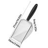 Stainless Steel Reptile Sand Shovel Comfortable Grip Substrate Cleaner Scoop  Bearded Dragon Cage
